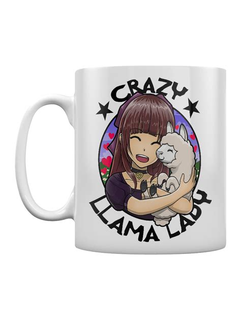 Crazy Llama Lady Mug Grindstore