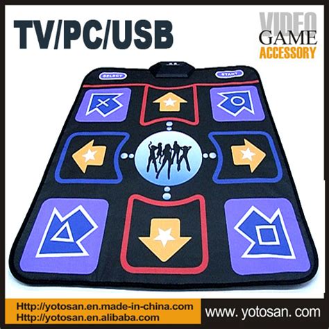 China Super Sensitive Non Slip Deluxe Revolution Game Tv Usb Dance Pad For Pc Tv China Dance