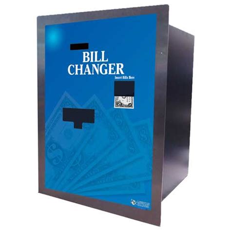 Rear Load Bill Dispenser With Pyramid Validator American Changer Ac7715