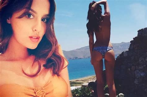 Made In Chelsea Star Lucy Watson Sunbathes Topless And Flaunts Her Pert