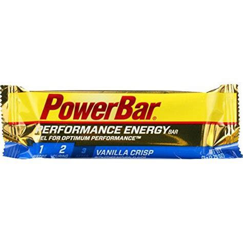 Powerbar Bar Performance Energy Vanilla Crisp 229 Oz Case Of 12