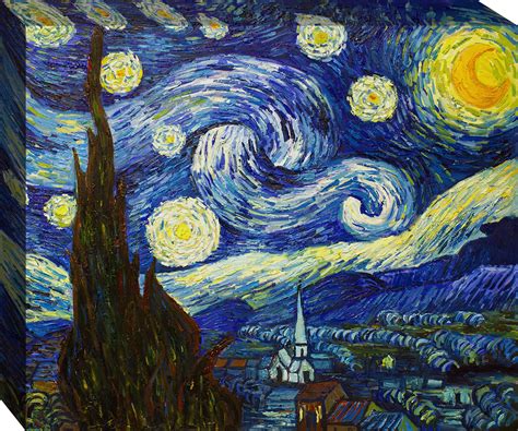 Van Gogh Starry Night Reproduction Painting Overstockart