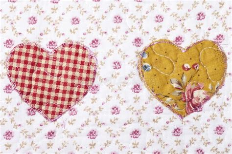 Fabric Texture Pattern Heart Stock Photo Image Of Design Beautiful