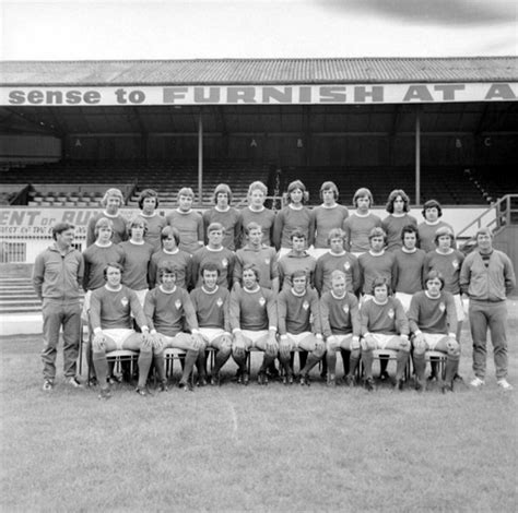 Wrexham Team Group In 1967 Wrexham Football Teams