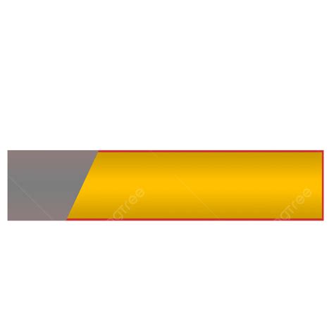 Yellow Lower Third Banner Lower Third Banner Yellow Png Transparent