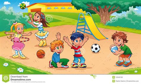 Childrens Playground Clipart Clipground