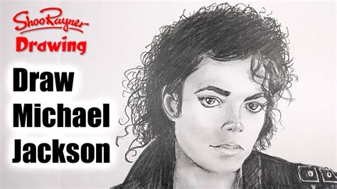 How To Draw Michael Jackson Youtube