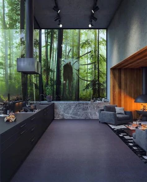House In The Forest Cozy And Comfy Forest House Luxury Homes Dream
