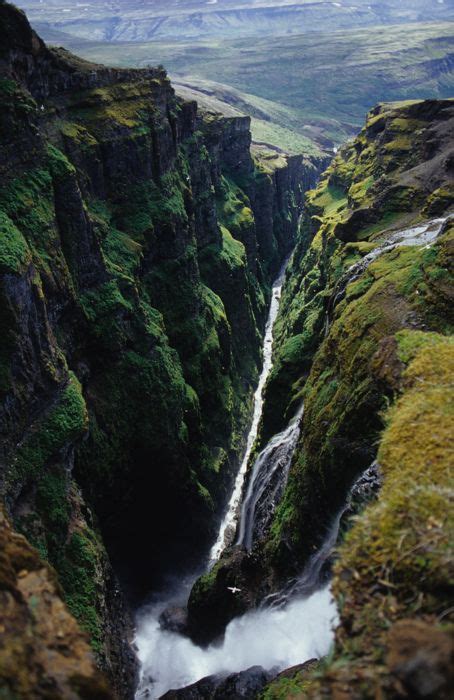 Glymur Waterfall Where Iceland Of Course Waterfall Places To