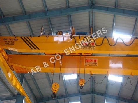 Double Box Girder Eot Crane Manufacturersupplier In Bengaluru
