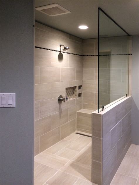shower glass half panel splash showers pinterest glass master shower and bath