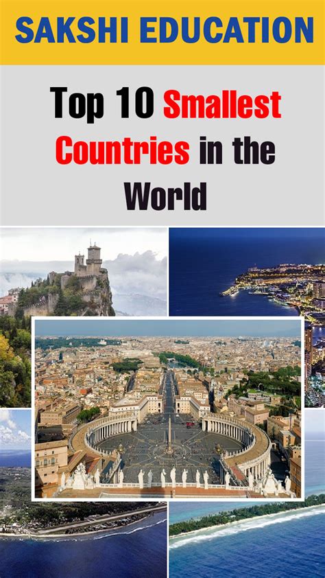 Top 10 Smallest Countries In The World