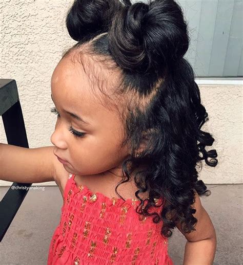 With a top selection of 75 cute hairstyles for girls! So adorable @christyanaking - Black Hair Information