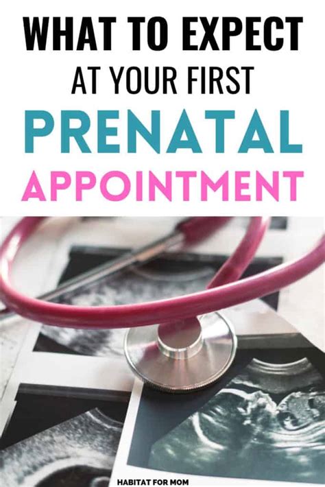Preparing For Your First Prenatal Appointment Heres What To Expect Habitat For Mom