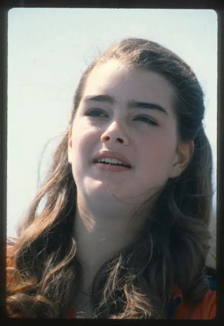 1979 Brooke Shields Live Candid Original 35mm Slide Transparency