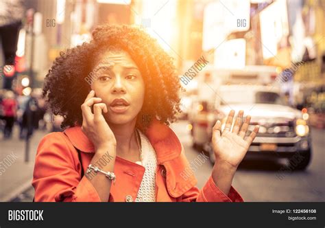 Woman Calling 911 Image And Photo Free Trial Bigstock