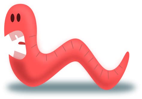 Worm Funny Clipart Best