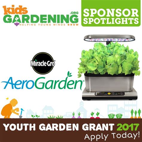 Please remove the growing gardens grants scheme information as this grant ended in 2009/10. 2017 Youth Garden Grant | Aerogarden, Gardening blog ...