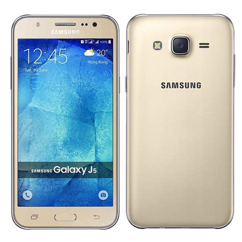 Samsung J5 8gb Gold Refurbished Mobile Phones Touch Mobiles