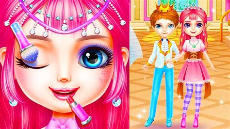 Game Anak Perempuan Dandan Kecantikan Princess Prom Makeup Salon Game
