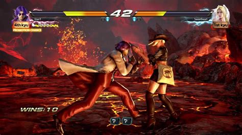 Tekken 7 Ps4 Treasure Battle Lee Vs Nina Brimstone And Fire Stage