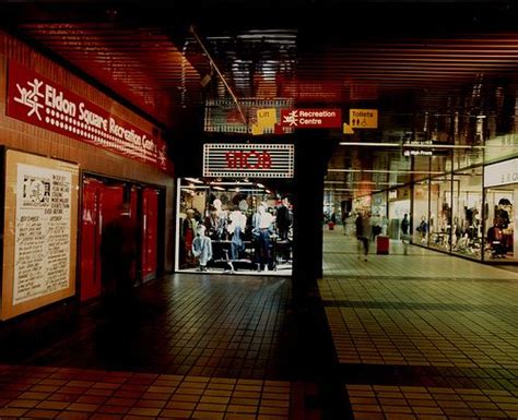 052098eldon Square Shopping Centre Newcastle Upon Tyne City Engineers 1986