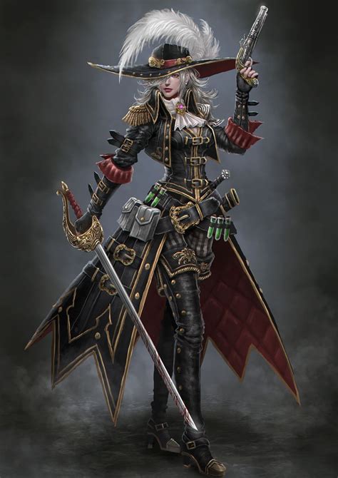 Witch Hunter By Ze L On Deviantart Fantasy Art Warrior Steampunk