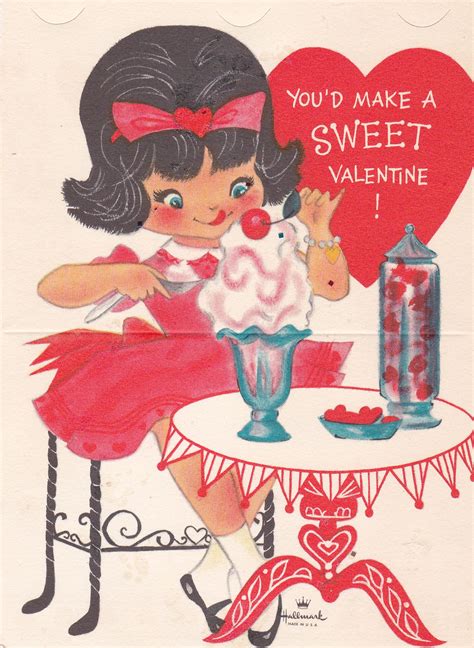 Valentine Cards From The Late 60s And 70s Valentines Cards Vintage