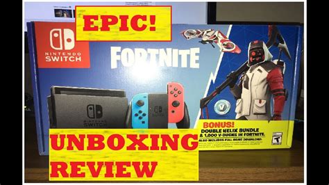 I bought the fortnite bundle because i decided to give the digital code. Nintendo switch Double Helix Fortnite Bundle: Unboxing and ...