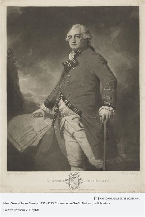 Major General James Stuart C 1735 1793 Commander In Chief In Madras
