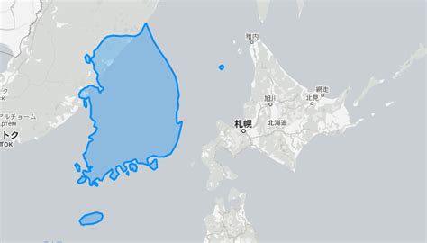 韓国の面積ってどのぐらい？日本と比較して大きさをわかりやすく解説！ たび日和