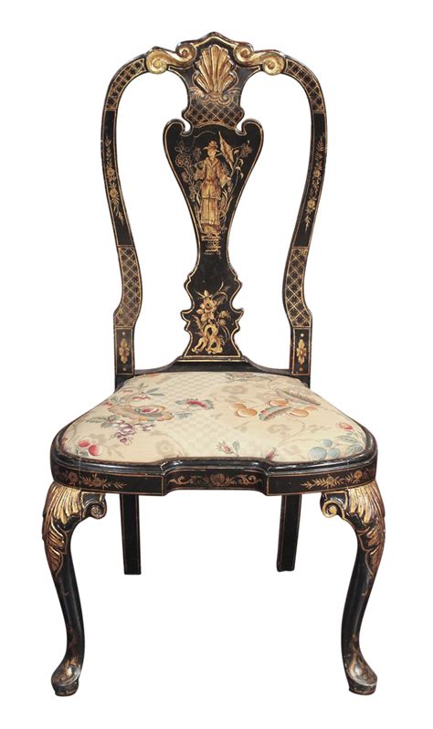 English Chinoiserie Side Chair Furniture English Furniture Side Chairs
