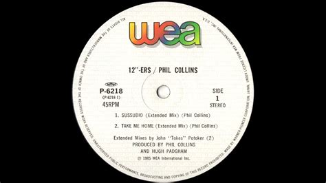 Phil Collins Take Me Home Extended Mix Edit Youtube