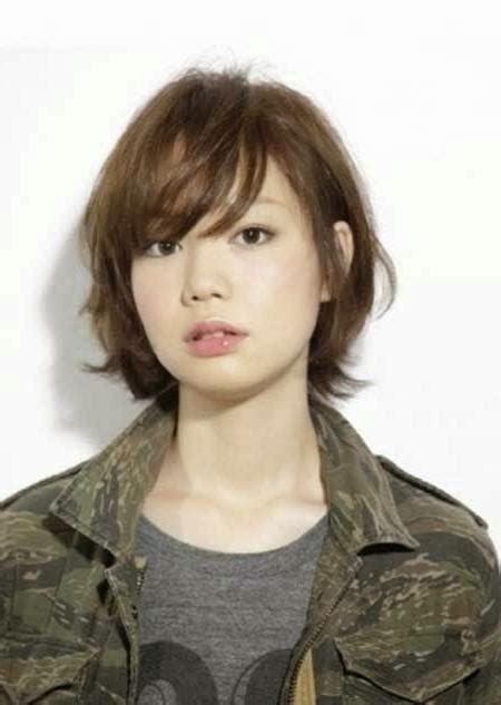 Asian short hair short hair with bangs. 20 Inspirations of Cute Korean Hairstyles For Short Hair
