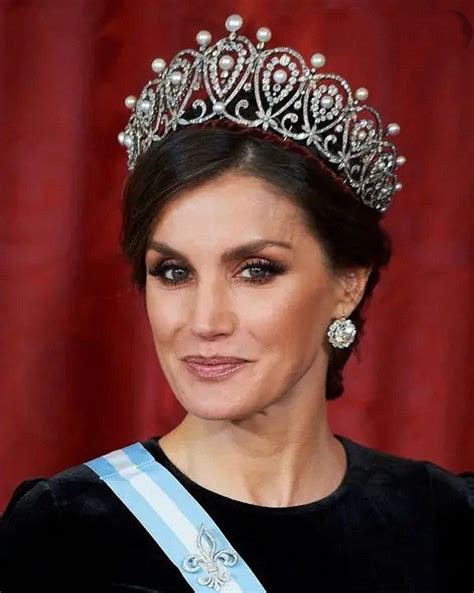 Queen Letizia Spanish Tiara Replica Royal Bridal Tiara Etsy México