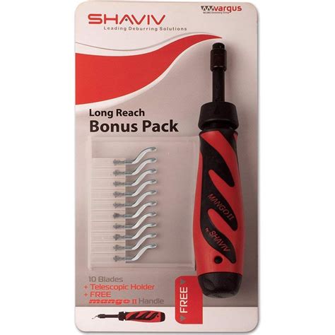 Shaviv Bonus Pack Deburring Tool Kit For Long Reach Work 29256 Penn