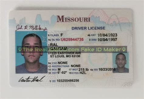 Missouri Fake Id Buy Premium Scannable Fake Ids By Idgod