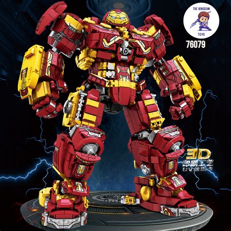 Hulkbuster Iron Man Assembly Toy Full Version Iron Man Robot Model