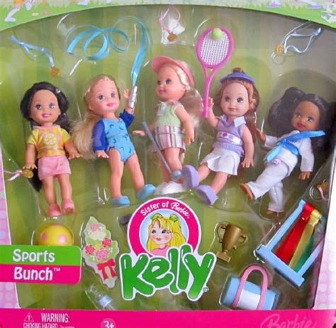 Buy Barbie Kelly Doll Sports Bunch Set W Kayla Kerstie Deidre Tori And Kelly Dolls