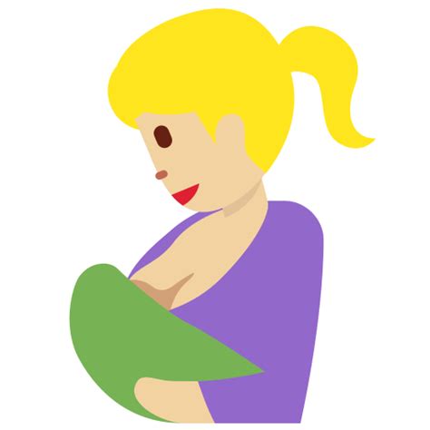 🤱🏼 Breast Feeding Emoji With Medium Light Skin Tone Meaning