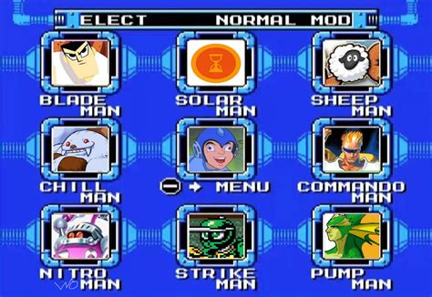 Mega Man 10 Stage Select By Crashbombah On Deviantart