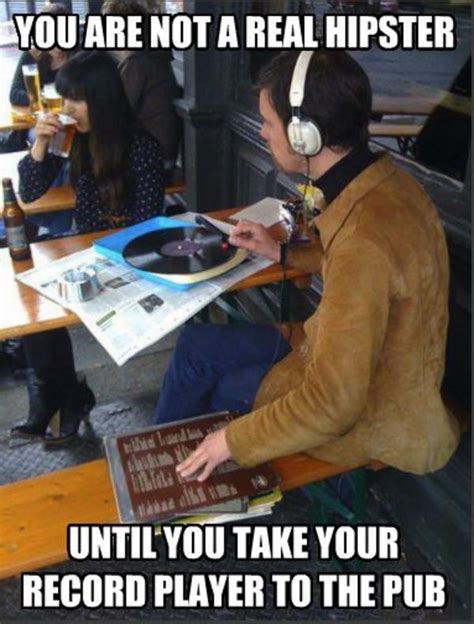Vinyl Hipster Hipster Know Your Meme