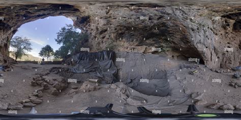 360° View Of Taforalt Or Grotte Des Pigeons Interior View Of