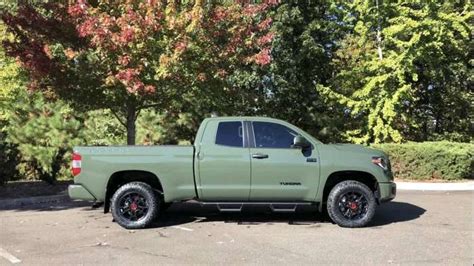 Where To Find Army Green 2021 Toyota Tundra And Tacoma Trucks Torque News