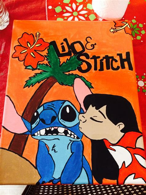 19 Lilo And Stitch Painting Ideas Painting Sarahsoriano