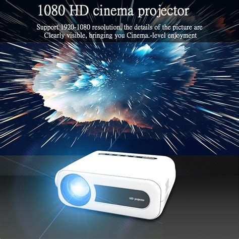 Vanlofe Projector New 5g Wireless Mobile Phone Same Screen Projector