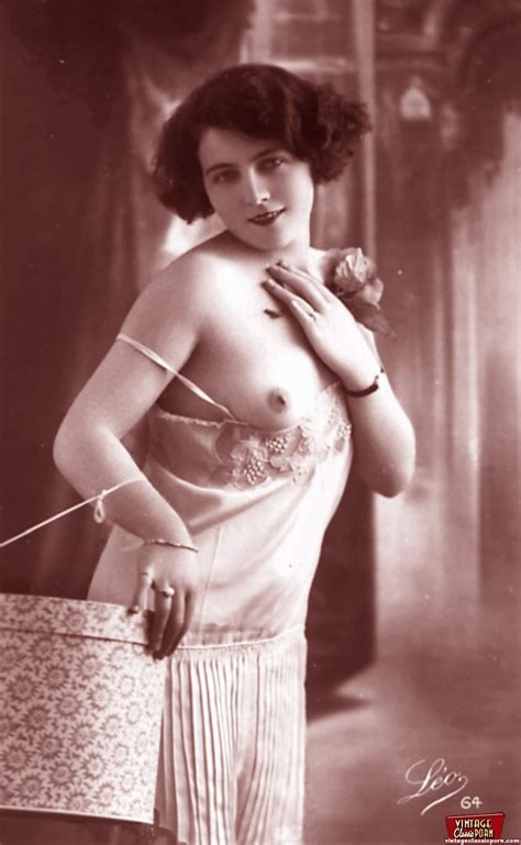 Very Horny Vintage Naked French Postcards I XXX Dessert Picture