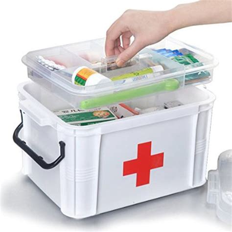 Extra Large Household Dual Layer First Aid Kit Multifunctional Medicine