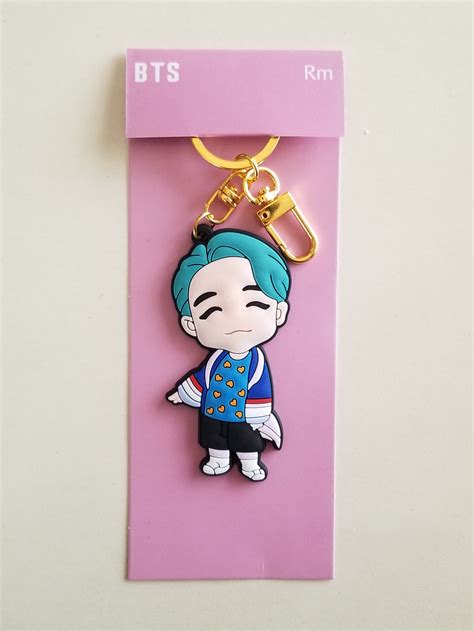 Bts And Bt21 Keychain And Enamel Pin Set Etsy