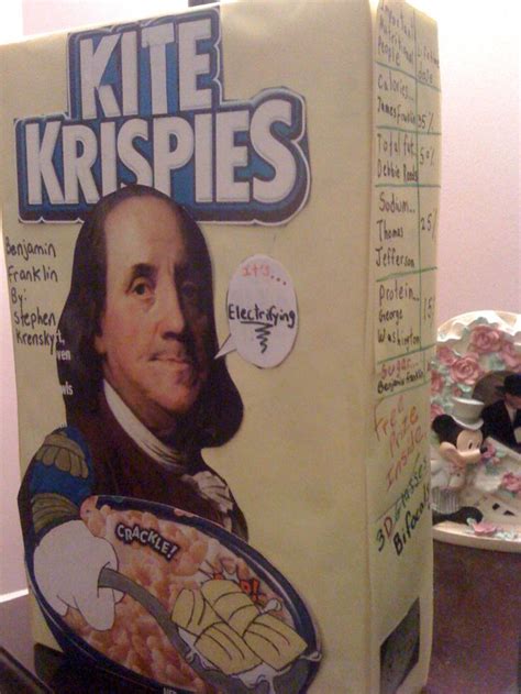 Historical Person Cereal Box Project Cereal Box Book